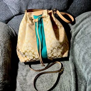 COPY - Coach large drawstring tote bag